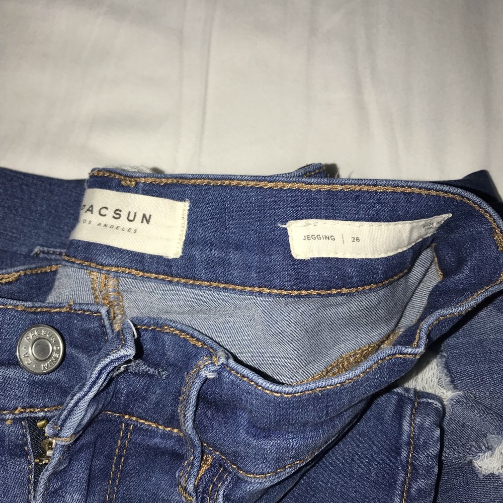 pacsun JEGGINGS ripped